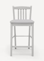 Banquetas Altas Jofran Tribeca Cinza Cinzento Conjunto com 2 Banquetas Altas Jofran Tribeca Cinza Cinzento Conjunto com 2