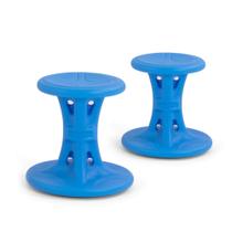 Banquetas Wobble Simplay3 Play Around, pacote com 2 polegadas, azul para crianças