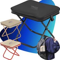 Banquinho Banqueta Banco Portatil Dobravel Camping Pesca