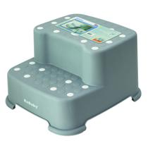 Banquinho de Banheiro 2 Degraus Cinza - KaBaby Banquinho de Banheiro 2 Degraus Cinza - KaBaby