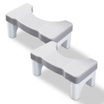 Banquinho de banheiro Kzeirm para adultos, 7 de plástico pesado Banquinho de banheiro Kzeirm para adultos, 7 de plástico pesado