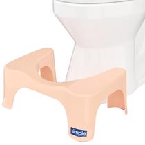Banquinho de banheiro Squatty Potty Simple Bathroom Peach 7