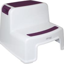 Banquinho Degrau Infantil Banheiro Escadinha Rose Clingo