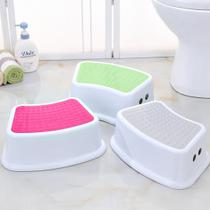 Banquinho Degrau Infantil Step Vaso Pia Baby Style Rosa