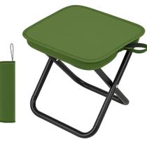 Banquinho Dobrável Portátil de Bolso Leve, Resistente, Ideal para Camping, Pesca e Praia Top Rio