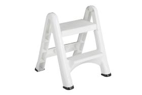 Banquinho Dobrável Rubbermaid Two-Step - 14 Polegadas - Branco