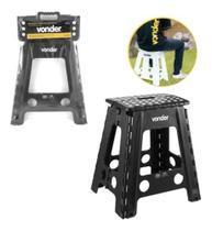 Banquinho Dobrável Vonder Reforçado 45cm para Camping e Uso Doméstico