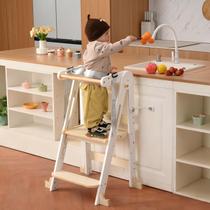 Banquinho Infantil Dobrável Ajustável Torre para Crianças Jcmairui Branco Banquinho Infantil Dobrável Ajustável Torre para Crianças Jcmairui Branco