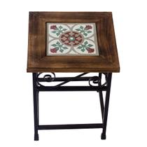 Banquinho Mesinha para área Gourmet Churrasco Jardim Rustico B3