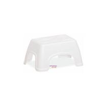 Banquinho Tramontina Catty Basic Em Polipropileno Branco