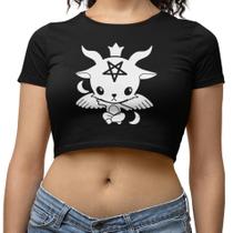 Baphometinho - Cropped Top - feth Baphometinho - Cropped Top - feth