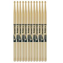 Baqueta 2B Hickory Ponta De Madeira 6 Pares HY 2BM Liverpool