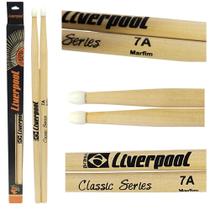 Baqueta 7a liverpool ponta nylon