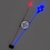 Baqueta com Luz Liverpool Fiber Led 5A Luminous em material acrílico transparente que brilha e pisca Baqueta com Luz Liverpool Fiber Led 5A Luminous em material acrílico transparente que brilha e pisca