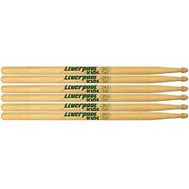 Baqueta De Bateria Liverpool Kids Natural 3 Pares