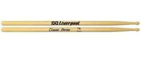 Baqueta Liverpool Lisa 7A - Qualidade e Precisão - Liverpool - Ideal Para Ritmos Leves Baqueta Liverpool Lisa 7A - Qualidade e Precisão - Liverpool - Ideal Para Ritmos Leves