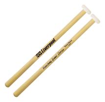 Baqueta liverpool p/ tenor nylon-marfim bf tenny