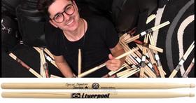 Baqueta Liverpool Special Signature Hickory DJV Diego Jean Vicente (Padrão 5A Comprida) EX-217