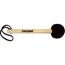 Baqueta Maçaneta Cabo Surdo Bumbo 30cm MC48P Liverpool Preto