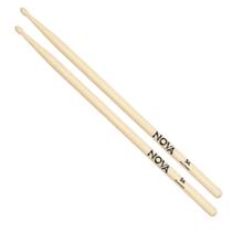 Baqueta nova vic firth 5a ponta de madeira n5a usa hickory