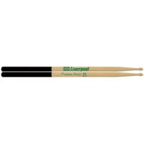 Baqueta Para Bateria Premium 5A Ponta Em Madeira Liverpool