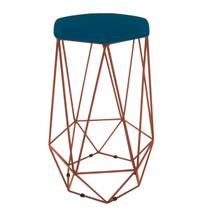 Baqueta Paris Alta Hexagonal Base Bronze