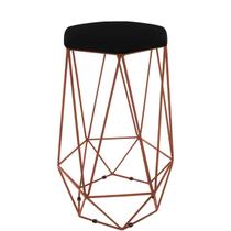 Baqueta Paris Alta Hexagonal Base Bronze