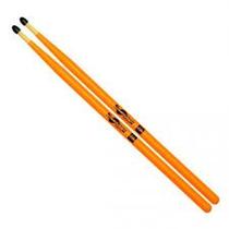 Baqueta Spanking 7A PTA Nylon Laranja Luminosa Baqueta Spanking 7A PTA Nylon Laranja Luminosa