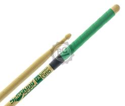 Baqueta Spanking Comfort Grip 7A Verde com cabo emborrachado mais pegada e menos lisa (116763)