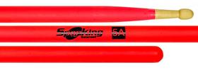 Baqueta Spanking Linha Luminosa 5A Clássica Rosa Fluorescente (4113RS)