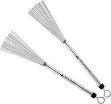 Baqueta Vassourinha Vintage Wire Retratil Meinl Stick&Brush