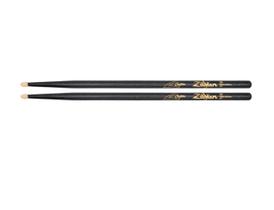 Baqueta zildjian 5a black chroma ponta madeira