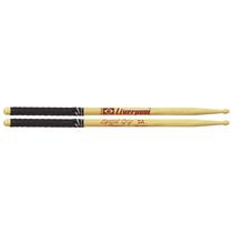 Baquetas Bateria Liverpool Special Grip 5a Ponta De Madeira Baquetas Bateria Liverpool Special Grip 5a Ponta De Madeira