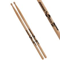 Baquetas Hickory 5 A Spanking O Par Bateria Madeira Natural