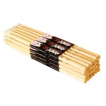 Baquetas On-Stage Maple 5B Wood Tip 12 pares Baquetas On-Stage Maple 5B Wood Tip 12 pares