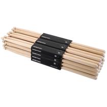 Baquetas Suwimut 7A Classic Maple Wood Tip, 12 pares Baquetas Suwimut 7A Classic Maple Wood Tip, 12 pares