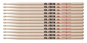Baquetas Vic Firth American Classic 5A - Kit com 6 Pares (12 Unidades) Baquetas Vic Firth American Classic 5A - Kit com 6 Pares (12 Unidades)