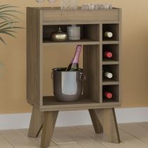 Bar Adega Drink com Nichos Pinho - Artely Bar Adega Drink com Nichos Pinho - Artely