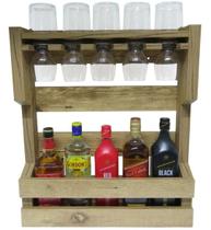 Bar Adega Speyant Em Mdf Para Garrafas, Taças E Copos Bar Adega Speyant Em Mdf Para Garrafas, Taças E Copos