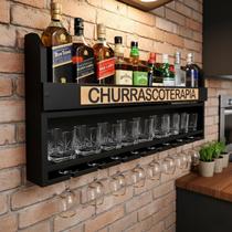 Bar Barzinho Madeira Suspenso Adega Parede Oferta Decoração Mdf