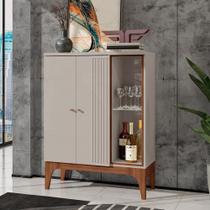 Bar Buffet Lisy - Off White/Matte