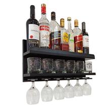 Bar de Parede Para Sala Compacto Porta Copos Porta Taças PR