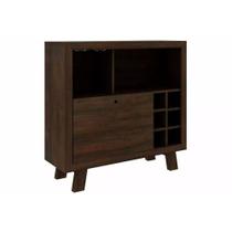 Bar de Sala Jantar AD5002 Adega p/ 6 Garrafas Rústico - Tecno Mobili Bar de Sala Jantar AD5002 Adega p/ 6 Garrafas Rústico - Tecno Mobili