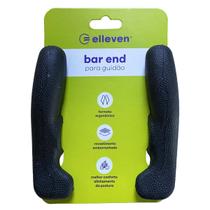 Bar end chifre emborrachado ergonômico bike bicicleta Ciclo Cor:Preto Bar end chifre emborrachado ergonômico bike bicicleta Ciclo Cor:Preto