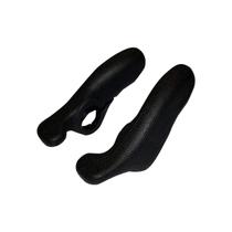 Bar End Chifrinho Anatômico Emborrachado Externo GB03 Preto