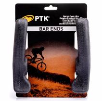 Bar End Ergonomico PTK - Preto
