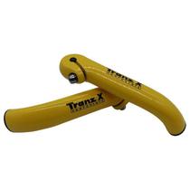 Bar End Tranz-X JD-882 em Alumínio amarelo Bar End Tranz-X JD-882 em Alumínio amarelo