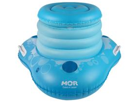 Bar Inflável com 3 Porta-Latas Capacidade p/ 18L - Suporta 34 Latas 350ml - Mor 1859 Bar Inflável com 3 Porta-Latas Capacidade p/ 18L - Suporta 34 Latas 350ml - Mor 1859