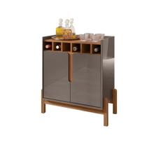 Bar Lizz 2 Portas Cinza Perola Cedro Casa D Móveis Bar Lizz 2 Portas Cinza Perola Cedro Casa D Móveis