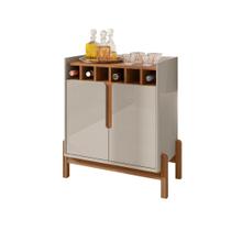 Bar Lizz 2 Portas Off White Cedro Casa D Móveis